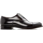 Moreschi, Iconic Oxford Schuhe aus schwarzem Kalbsleder Black, Herren, Größe: 41 1/2 EU
