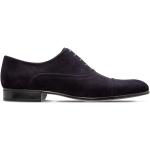 Marineblaue Business Moreschi Hochzeitsschuhe & Oxford Schuhe aus Veloursleder für Herren Größe 44,5 
