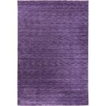 Violette Unifarbene Wollteppiche aus Wolle schmutzabweisend 300x400 