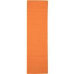 morgenland Läufer »KELIM FANCY UNI«, rechteckig, Höhe 7 mm, Wendbar, Einfarbig, Uni, orange, orange