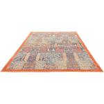 Orange Morgenland Rechteckige Design-Teppiche schmutzabweisend 
