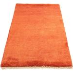 morgenland Wollteppich »Gabbeh Teppich handgeknüpft terrakotta«, rechteckig, Höhe 18 mm, handgeknüpft, rot