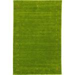 morgenland Wollteppich »Gabbeh Teppich handgewebt grün«, rechteckig, Höhe 8 mm, Kurzflor, grün