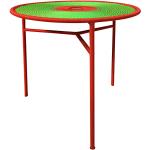 Hellgrüne Moroso Runde Design Tische lackiert aus Metall Breite 50-100cm, Höhe 50-100cm, Tiefe 50-100cm 