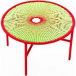 Hellgrüne Moderne Moroso Runde Design Tische lackiert aus Metall Breite 50-100cm, Höhe 50-100cm, Tiefe 50-100cm 2 Personen 