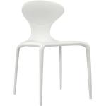 Hellorange Minimalistische Supernatural Organische Designer Stühle Matte aus Polyrattan stapelbar Breite 0-50cm, Höhe 50-100cm, Tiefe 0-50cm 