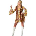 Gelbe Hippie-Kostüme & 60er Jahre Kostüme für Damen Größe XL 