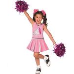 Rosa Cheerleader-Kostüme für Kinder 