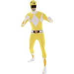 Gelbe Power Rangers Morphsuits für Herren Größe M 