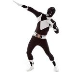 Schwarze Power Rangers Morphsuits für Herren Größe XL 