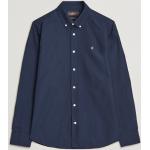 Marineblaue Bestickte Morris Button Down Kragen Hemden mit Button-Down-Kragen für Herren Größe XXL 