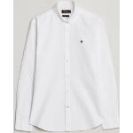 Weiße Bestickte Morris Button Down Kragen Hemden mit Button-Down-Kragen für Herren Größe XS 