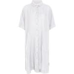 Reduzierte Weiße Mos Mosh Shirtkleider aus Leinen für Damen Größe L 