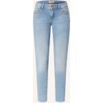 Hellblaue Mos Mosh Skinny Jeans aus Baumwolle für Damen Größe XS 