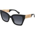 Schwarze MOSCHINO Cateye Sonnenbrillen für Damen 