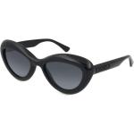 Schwarze MOSCHINO Cateye Sonnenbrillen aus Polycarbonat für Damen 