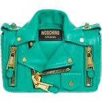Reduzierte Grüne Unifarbene MOSCHINO Damenschultertaschen & Damenshoulderbags 