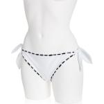 Reduzierte Weiße MOSCHINO Bikinihosen & Bikinislips aus Polyamid für Damen Größe XL 