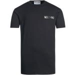 Reduzierte Schwarze Kurzärmelige MOSCHINO Couture! T-Shirts aus Baumwolle für Herren Übergrößen 