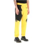 Moschino, Jogginghose mit grafischem Druck und Logo Yellow, Herren, Größe: M