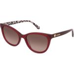 Rote MOSCHINO Cateye Sonnenbrillen für Damen 