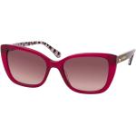 Rote MOSCHINO Cateye Sonnenbrillen aus Kunststoff für Damen 