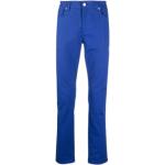 Reduzierte Blaue MOSCHINO Straight Leg Jeans mit Reißverschluss aus Baumwolle für Herren Größe XL 