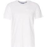 Reduzierte Weiße MOSCHINO Rundhals-Ausschnitt T-Shirts aus Baumwolle für Herren Größe M 