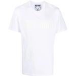 Reduzierte Weiße MOSCHINO T-Shirts aus Baumwolle für Herren Größe S 