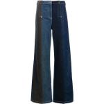 Reduzierte Bunte MOSCHINO High Waist Jeans aus Denim für Damen Größe S 