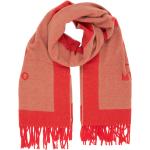 Reduzierte Rote MOSCHINO Wollschals aus Wolle für Damen Einheitsgröße für den für den Winter 