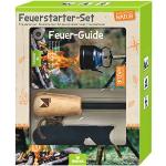 moses Expedition Natur Feuerstarter-Set | Feuerstahl für Outdoor & Survival | Magnesium Feuerstarter mit Flaschenöffner Sechskantschlüssel & Feuer-Guide | Firestarter für Kinder