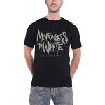 Motionless In White T Shirt Graveyard Shift Band Logo Nue offiziell Herren L