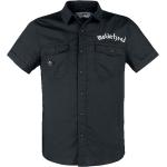 Schwarze Kurzärmelige Motörhead Herrenbandshirts aus Baumwolle Größe XL 