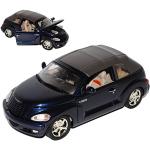 Blaue MotorMax Chrysler Spielzeug Cabrios aus Metall 