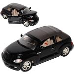 Schwarze MotorMax Chrysler Spielzeug Cabrios aus Metall 