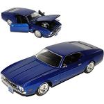 Blaue MotorMax Ford Mustang Modellautos & Spielzeugautos aus Metall 