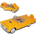 Gelbe MotorMax Ford Spielzeug Cabrios aus Metall 