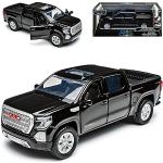 Schwarze MotorMax General Motors / GMC Spielzeug Pick Ups aus Metall 