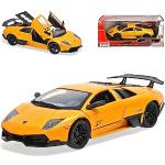 Gelbe MotorMax Lamborghini Murciélago Modellautos & Spielzeugautos aus Metall 