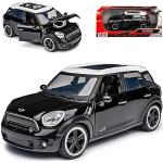 Schwarze MotorMax Mini Cooper Modellautos & Spielzeugautos aus Metall 