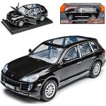 Schwarze MotorMax Porsche Cayenne Modellautos & Spielzeugautos aus Metall 