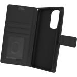Schwarze Motorola Edge 30 Pro Hüllen Art: Flip Cases aus Kunstleder 