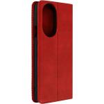 Rote Elegante Motorola Edge 30 Pro Hüllen Art: Flip Cases aus Kunstleder 