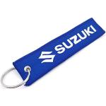 Reduzierte Blaue Bestickte Suzuki Schlüsselanhänger & Taschenanhänger für Herren 