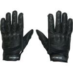 Schwarze Gefütterte Handschuhe aus Nubukleder Größe L für den für den Winter 