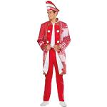 Rote Mottoland Faschingskostüme & Karnevalskostüme aus Polyester für Herren Größe XL 