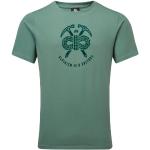 Reduzierte Türkise Langärmelige Mountain Equipment T-Shirts aus Baumwolle für Herren Größe M 