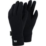 Reduzierte Schwarze Mountain Equipment Touch Fingerhandschuhe aus Fleece für Damen Größe S 