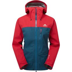 Mountain Equipment Makalu Wmns Jacket Damen Regenjacke rot/blau, 40